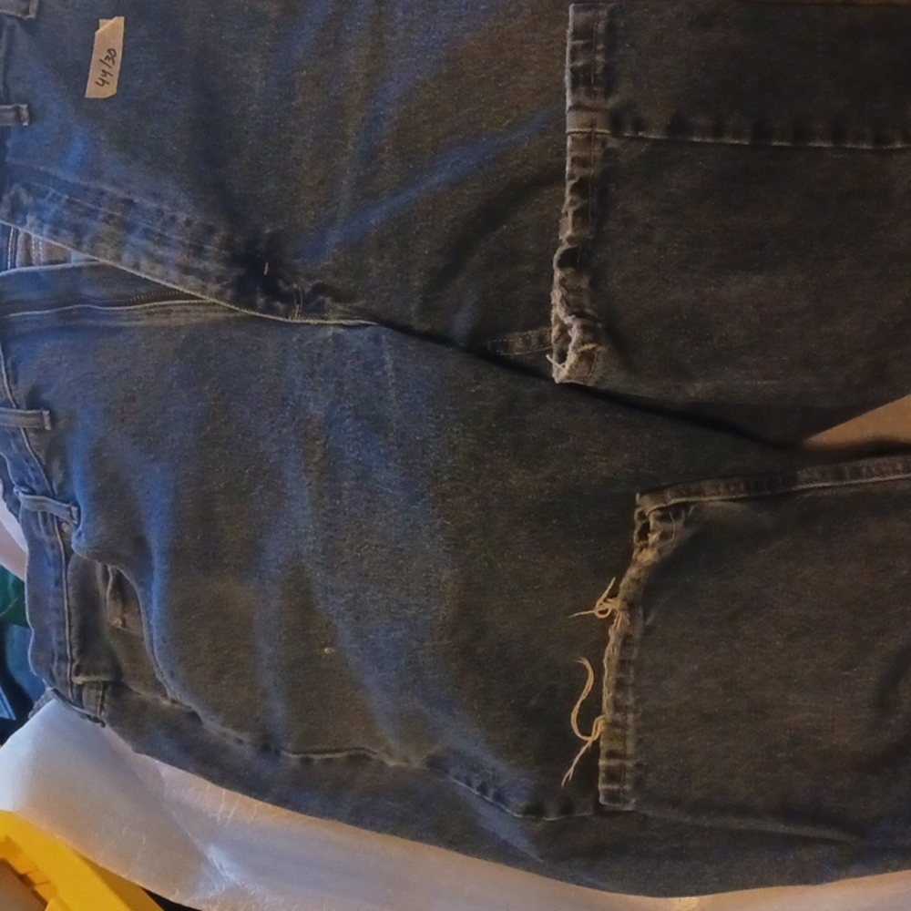 Wranglers men's blue jeans size w44 x30L